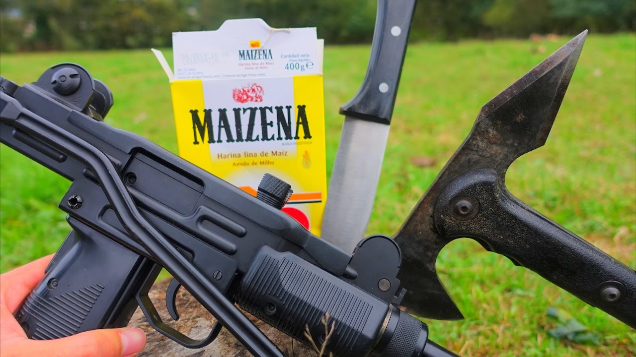 Disparando A Fluido No Newtoniano ¿ANTIBALAS? (MAICENA)