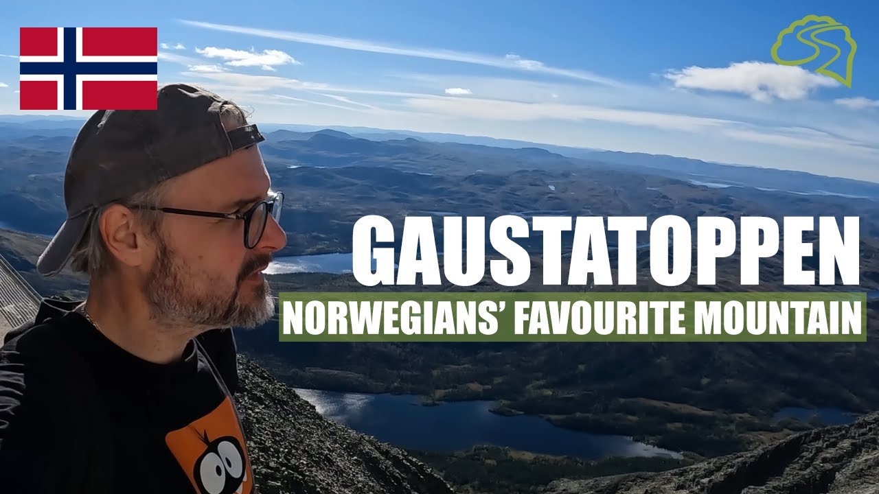 Norway Mountain Hike up Gaustatoppen | Incredible Ridge and Telemark views of 1/6 of Norway 🇳🇴 