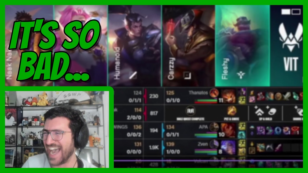 The State Of Western League of Legends | YamatoCannon Reacts to Sentinels Swap and Vitality Draft