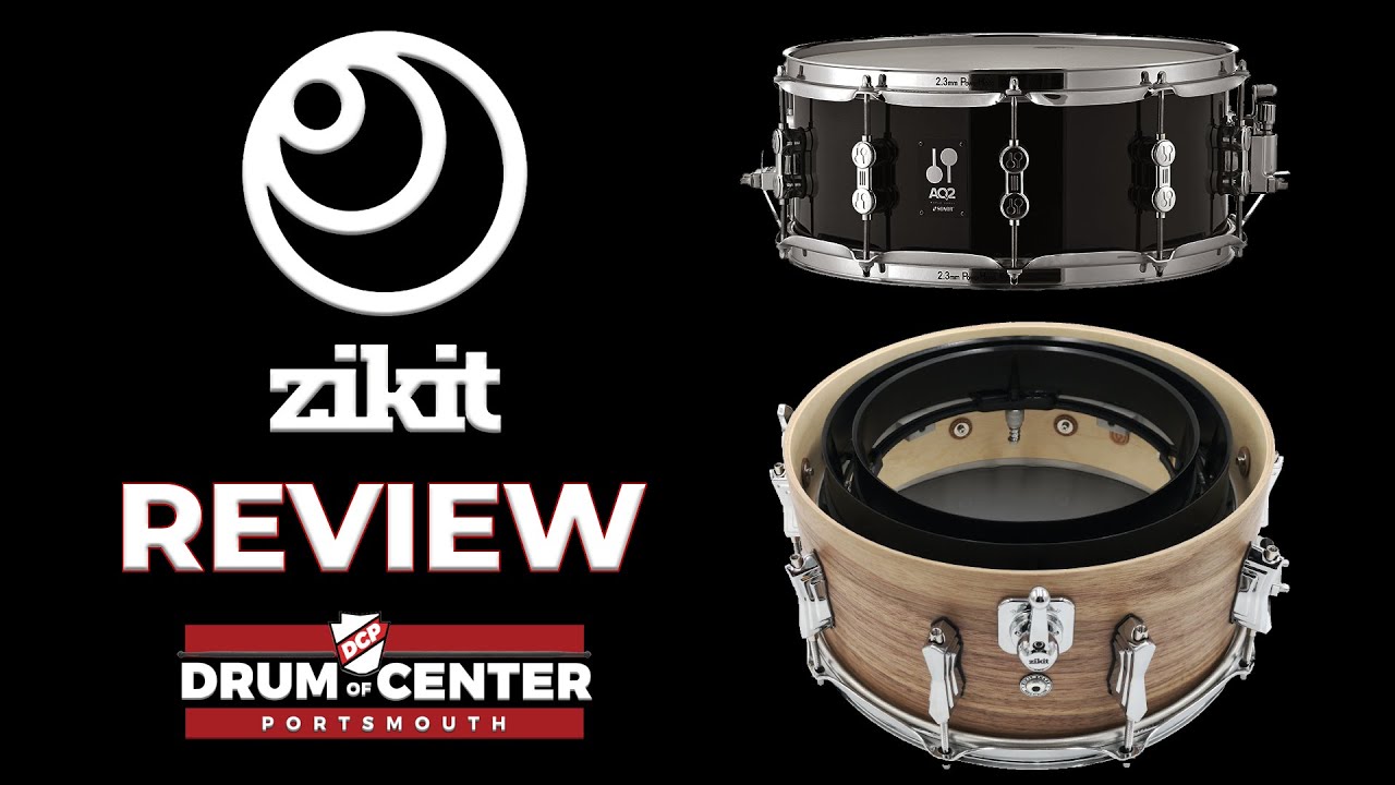 Zikit Snare Drums Review - Sonor AQ2 and British Drum Co.