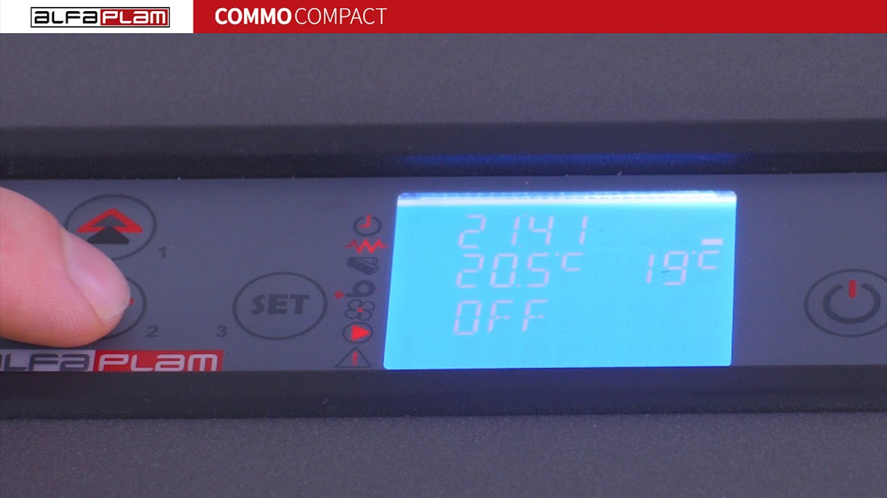 Commo Compact - Startovanje peći (Stove ignition)