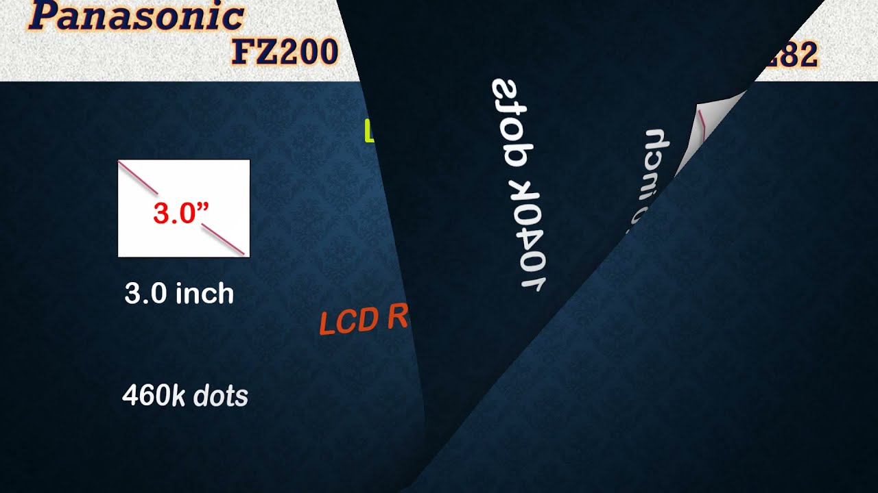 Panasonic FZ200 vs FZ82 - Comparison, Specifications, Price