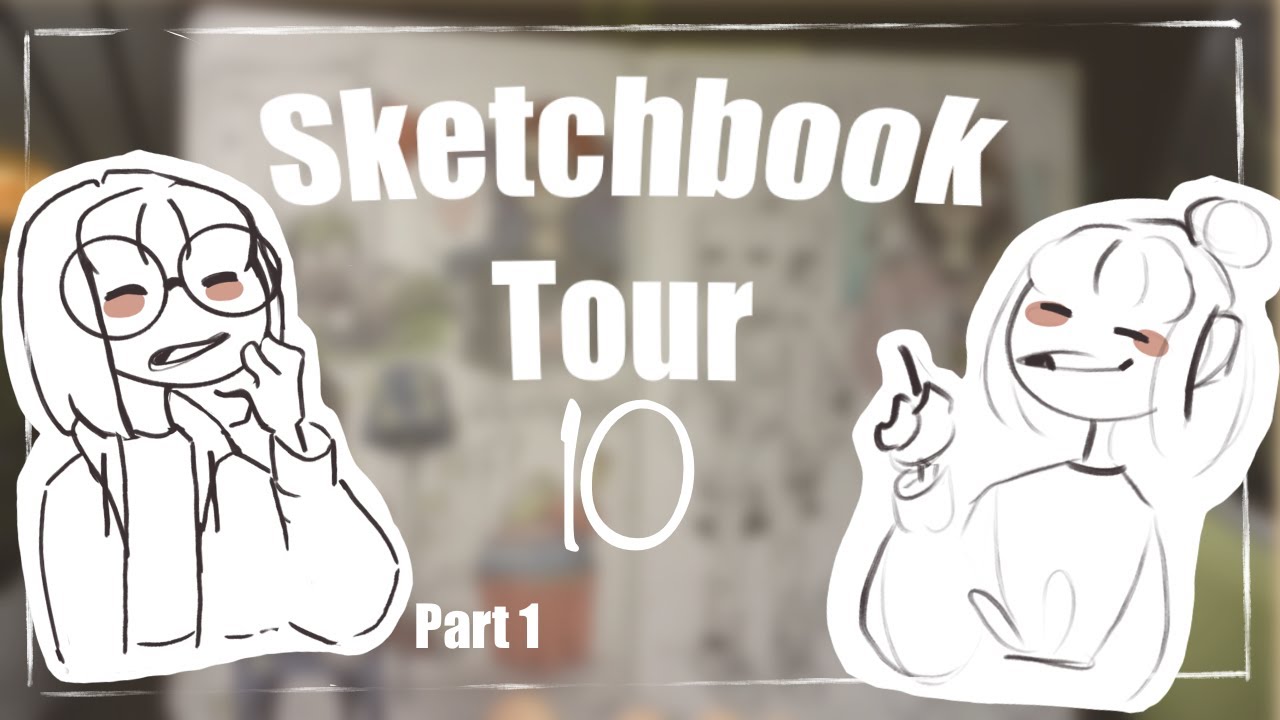 Sketchbooktour 10 (1/2) with a friend :)