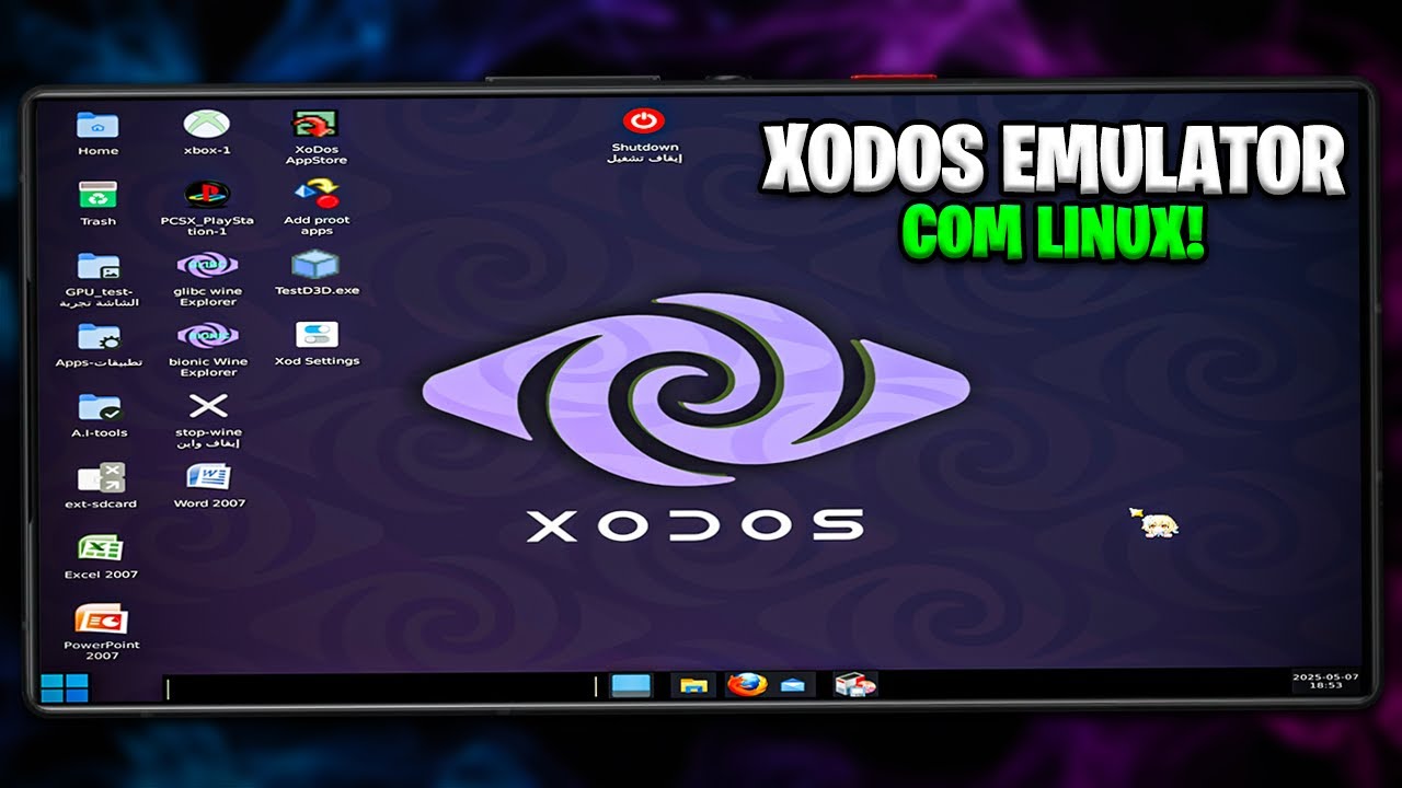 XoDos Emulator | NOVO EMULADOR DE PC COM INTERFACE LINUX | Como Instalar o Xodos Emulator no ANDROID