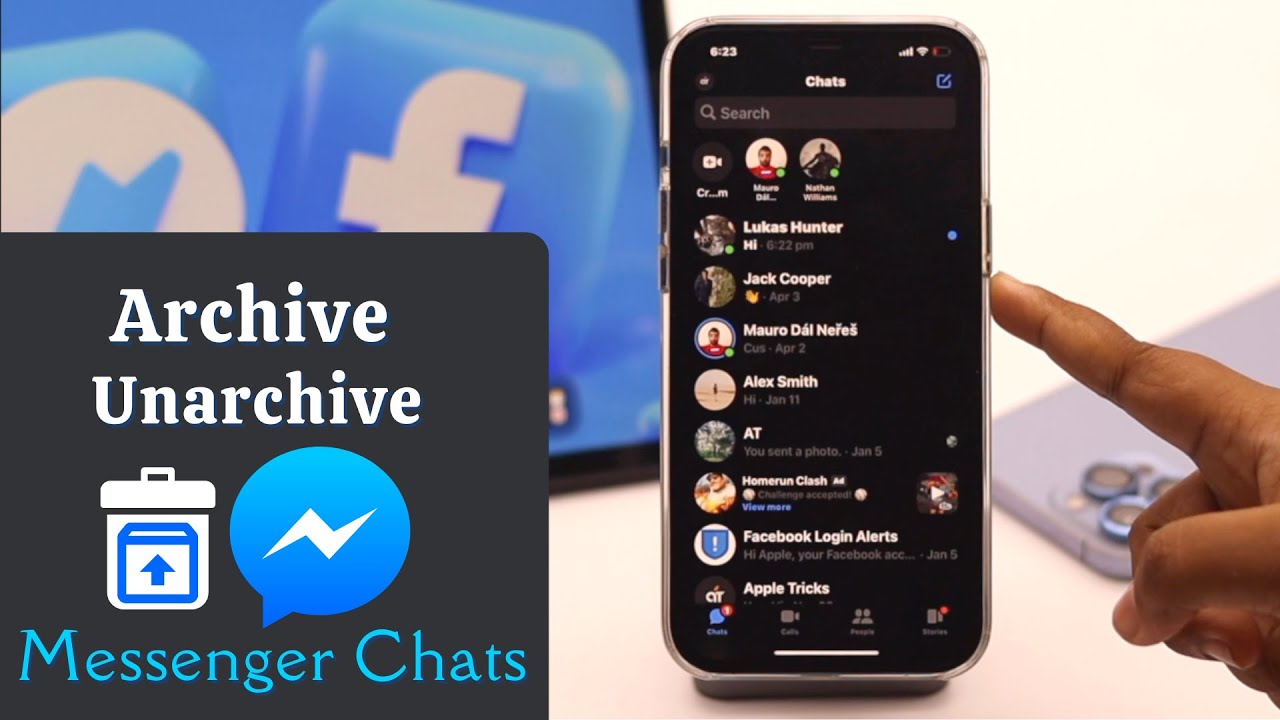 Hide and Unhide Chats on Facebook Messenger (Archive/Unarchive Chats)