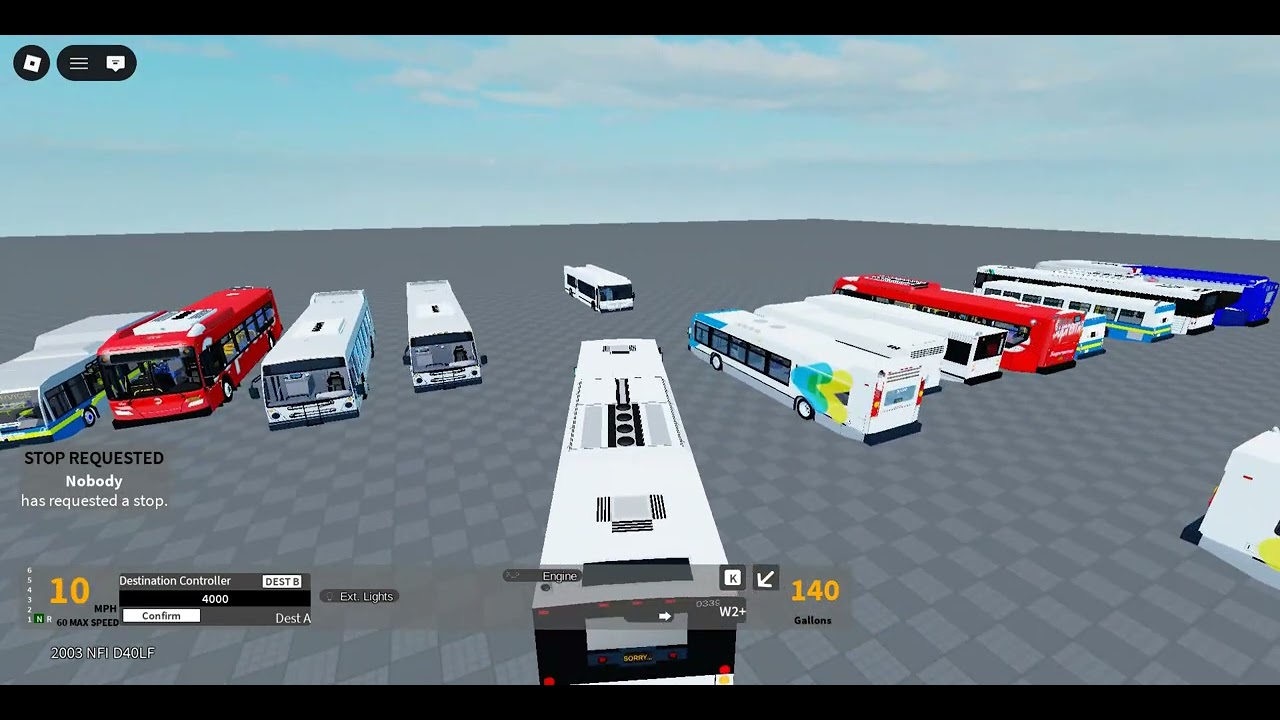 Roblox Exporail — The Canadian Railway Museum BETA POW test drive on an 1997 NFI D40LF 0339
