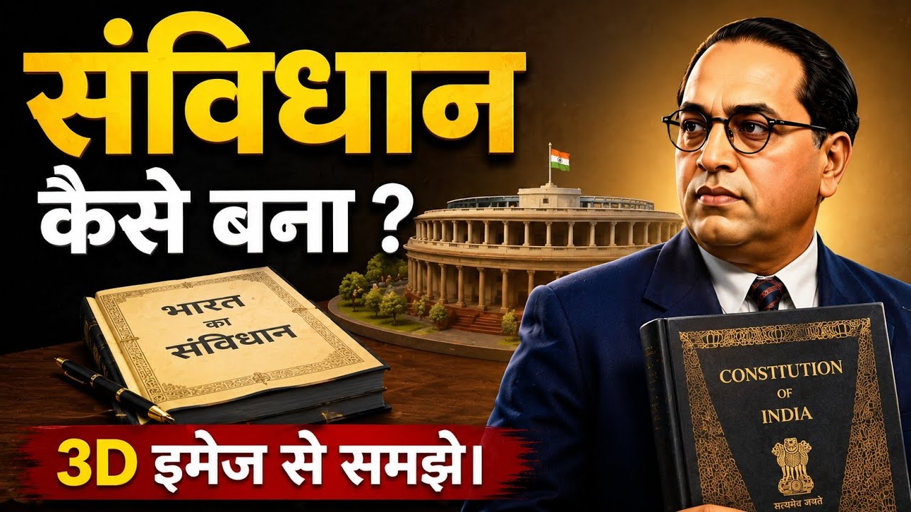 संविधान निर्माण की पूरी कहानी | #संविधान_सभा | 1919_अधिनियम | #1935_अधिनियम 