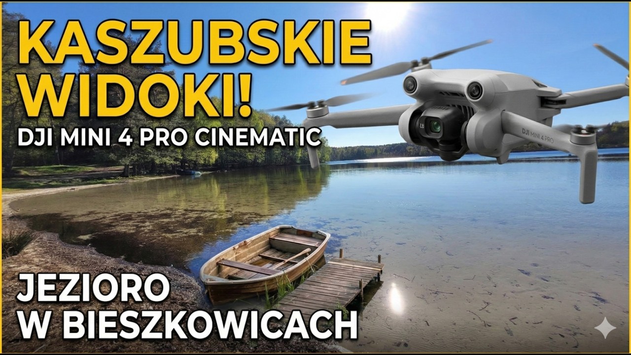 Bieszkowice z lotu ptaka | Cinematic Drone Film | Kaszuby 2026. DJI MINI 4 PRO.