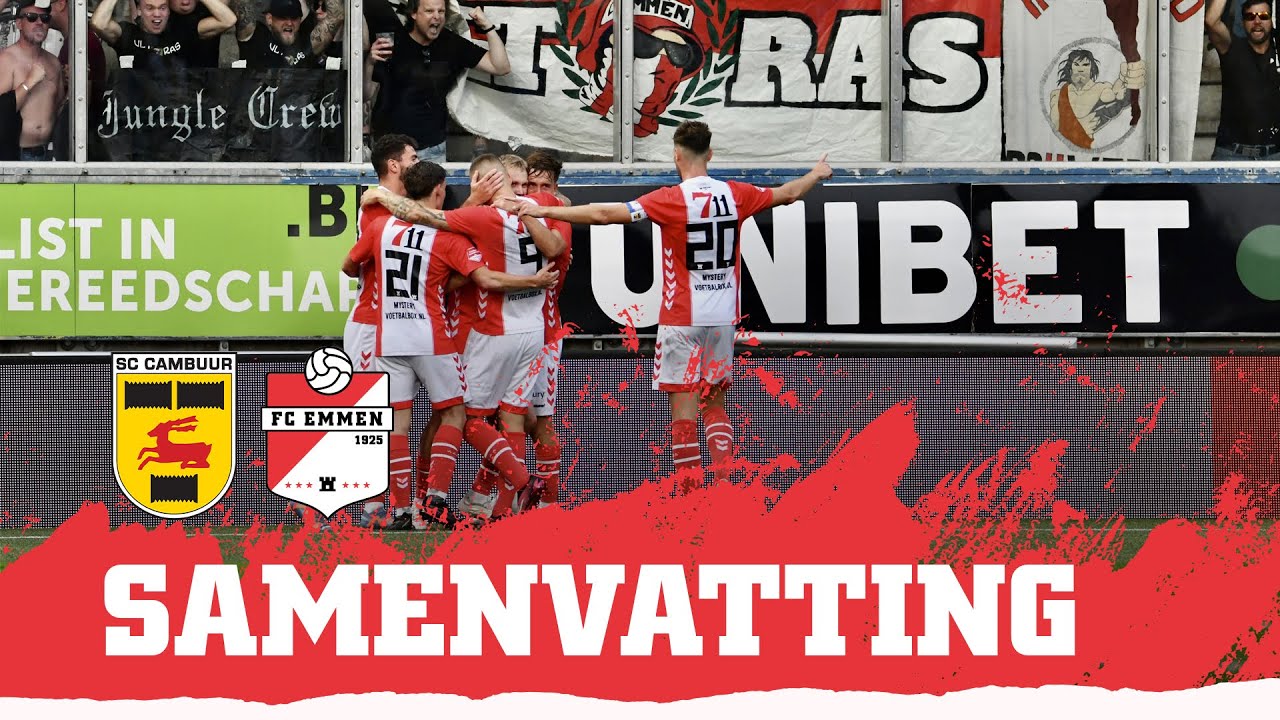 SC Cambuur - FC Emmen | SAMENVATTING