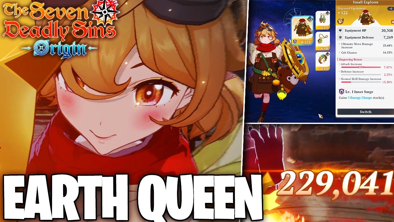 BEST EARTH DPS IN THE GAME! DAISY STEALS THE SHOW!  7DS: Origin