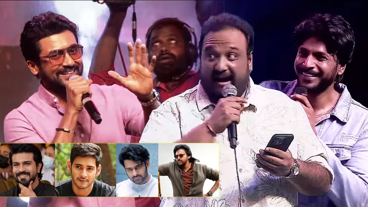 Suriya About His Bonding With TFI Star Heroes | Siva Questions, Sundeep Kishan Translates | Kanguva