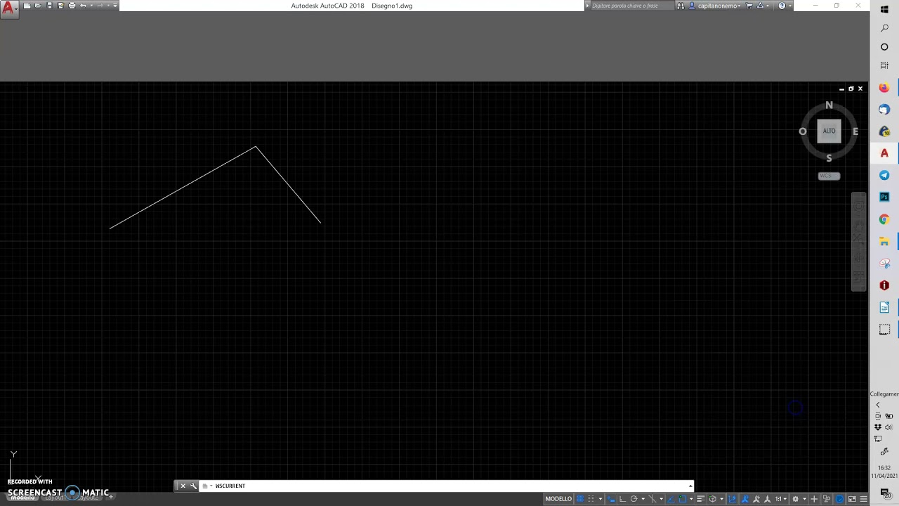 AutoCAD: le interfacce (menu dei comandi)