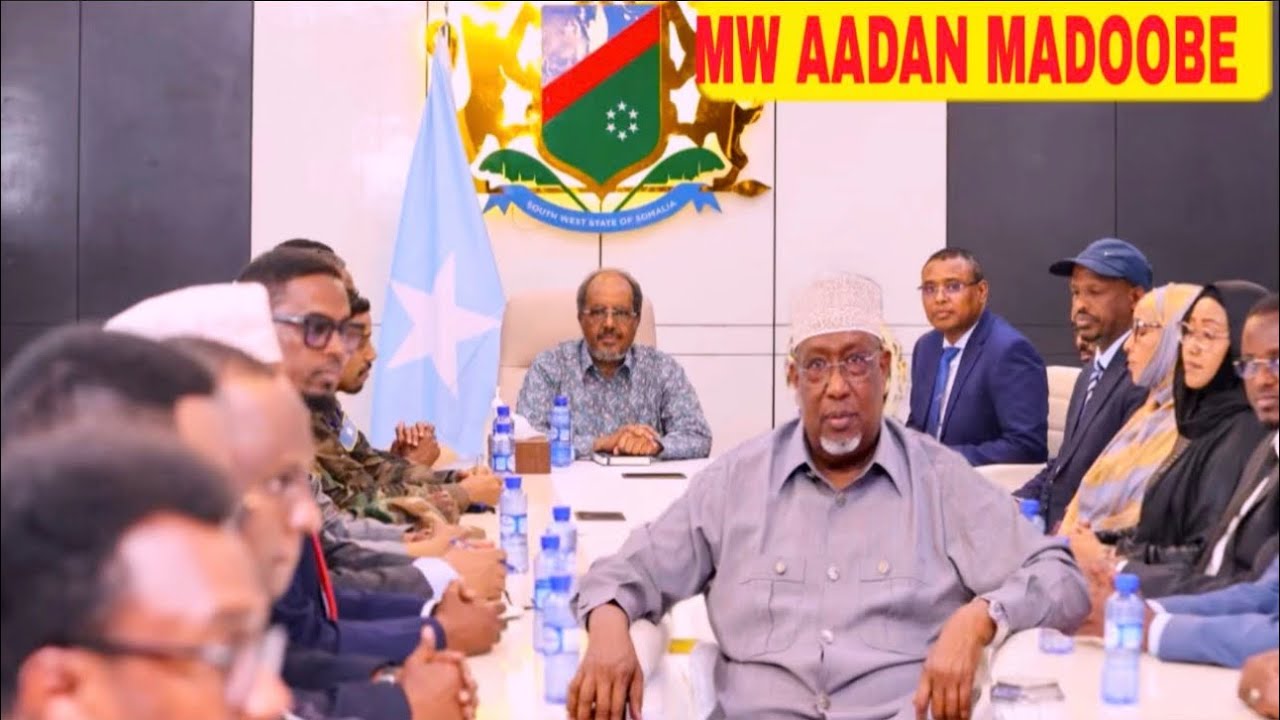 Aadan Madoobe oo Noqonaya MW KG,Madaxaa Na furan Xil Culus la siinayo,Jubbaland iyo Puntland. dooras