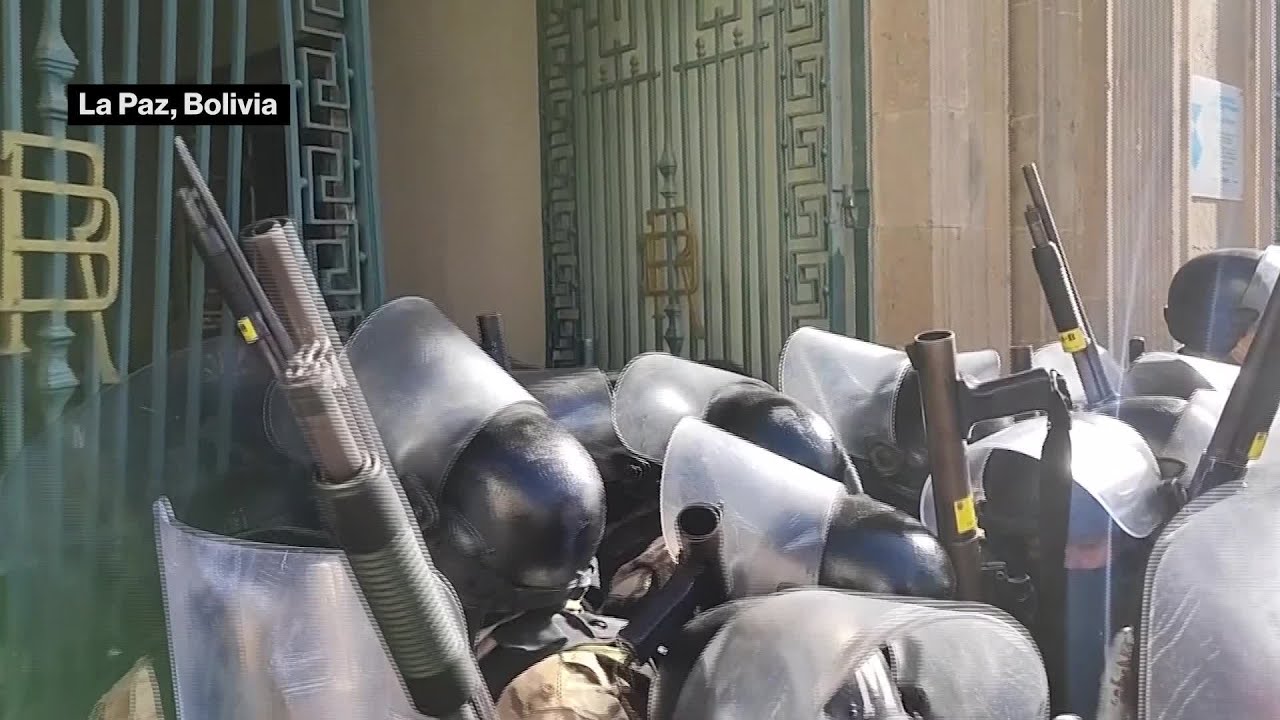 Bolivia Presidential Palace Stormed in Coup Attempt
