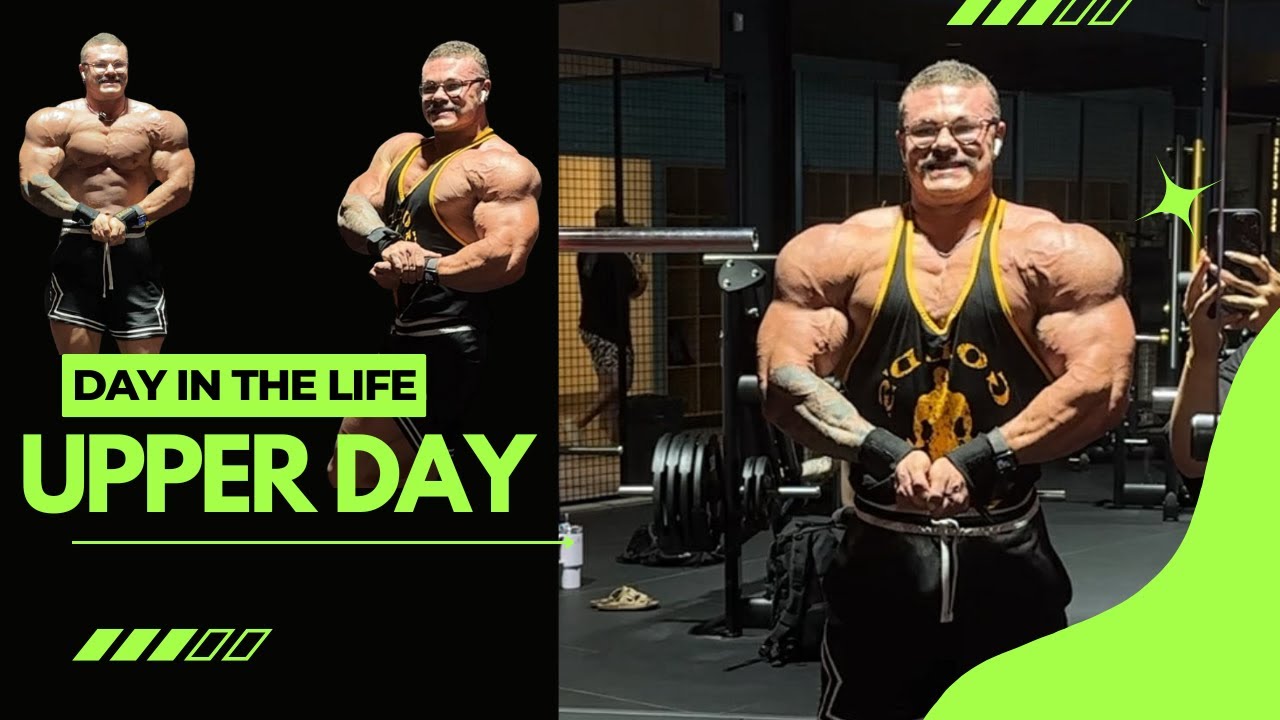 UPPER DAY | PREP VLOG 15 | 13 WEEKS OUT