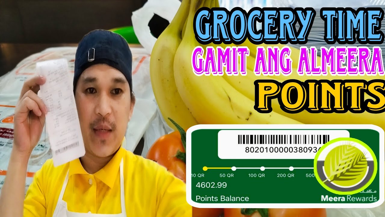 Nakapag grocery na naman gamit ang al meera points #groceryshopping  #grocerytime
