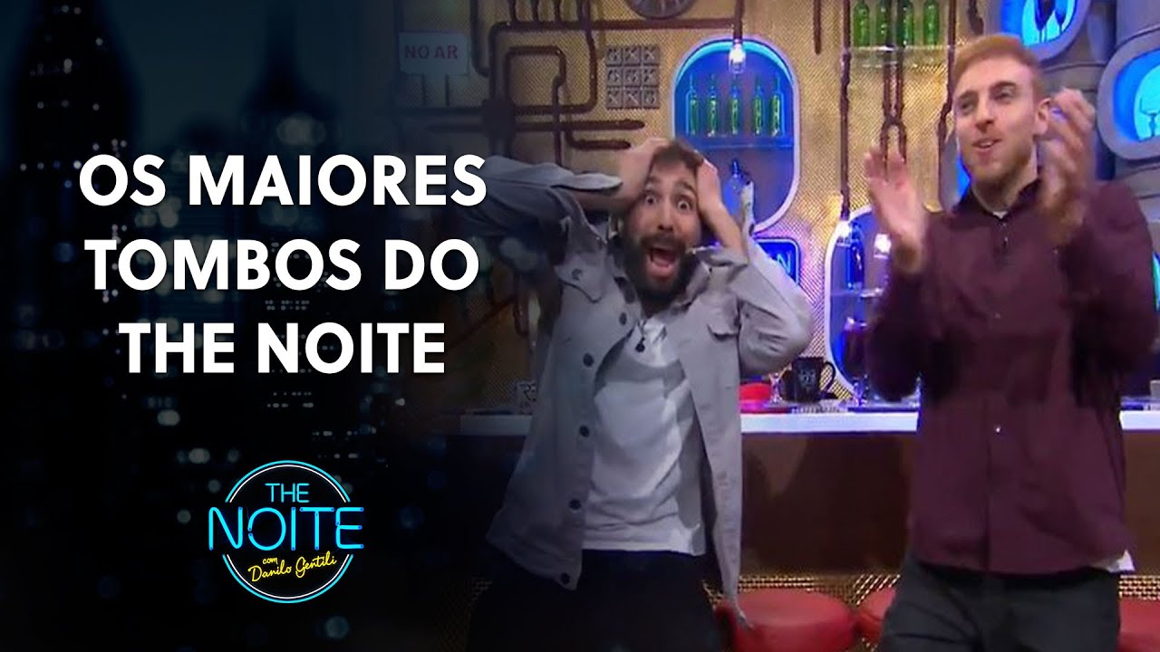 Os maiores tombos do The Noite | The Noite (19/07/21)