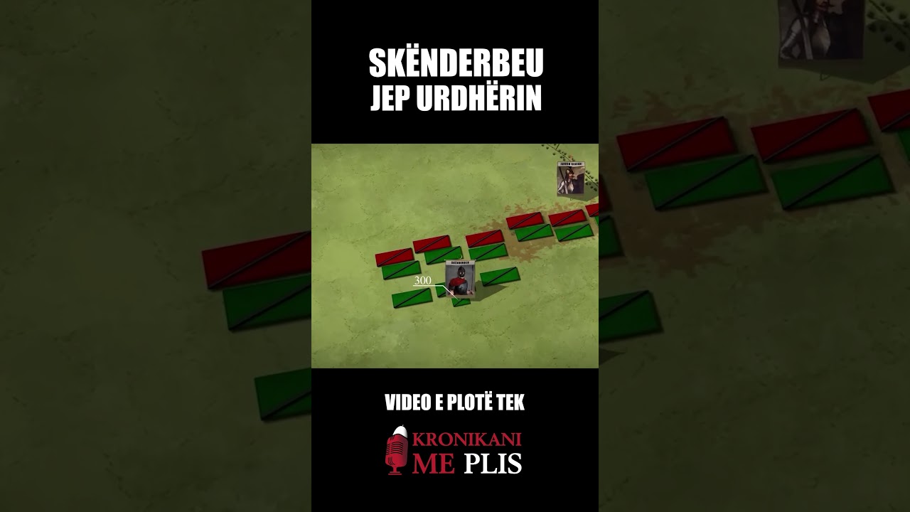 Sk&euml;nderbeu t&euml;rheq Shqiptar&euml;t nga beteja. #dokumentar #historishqiptare #skenderbeu #skanderbeg