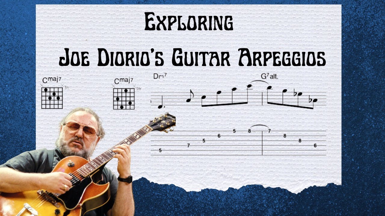 Exploring Joe Diorio's Guitar Arpeggios - Use Your Chord Shapes In Your Lines | Jazz Guitar Lesson