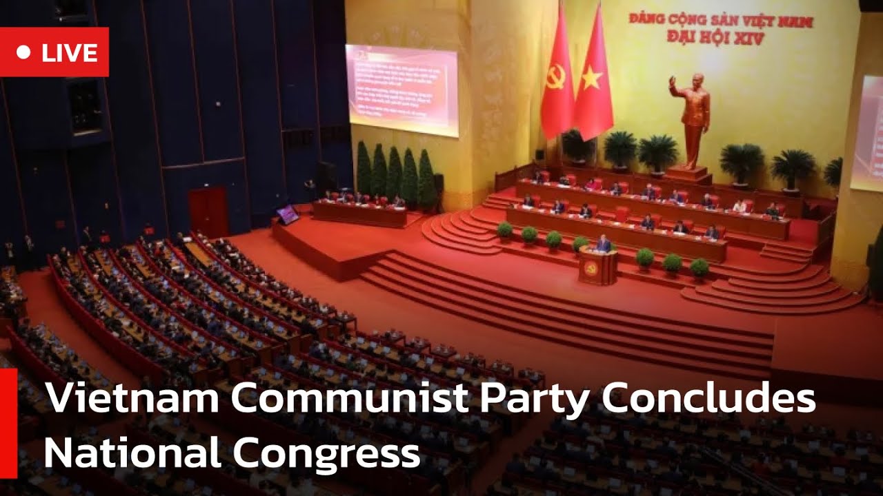 🔴LIVE: Vietnam’s Ruling Party Confirms Leadership, Strategy at National Congress | AC1W