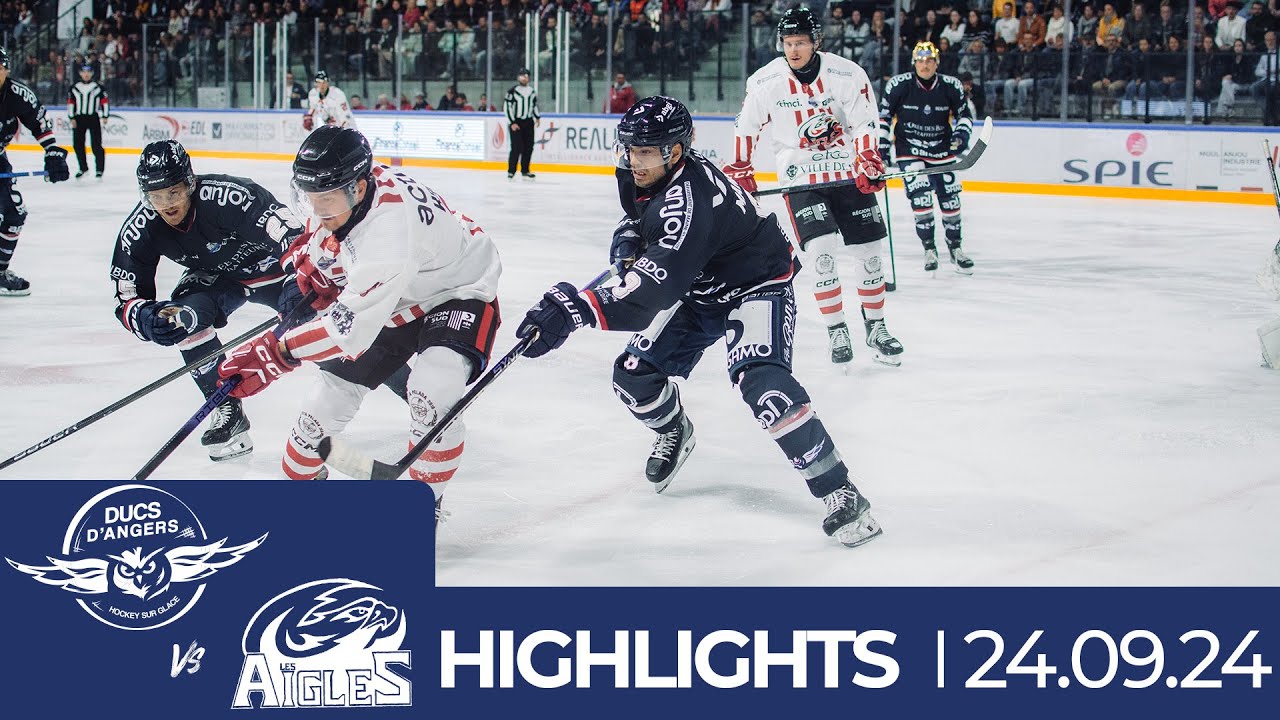 ⏯ | 𝗛𝗶𝗴𝗵𝗹𝗶𝗴𝗵𝘁𝘀 - 24.09.24 Les Ducs d'Angers 🆚 Les Aigles de Nice