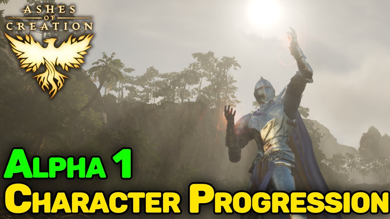 Leveling in Ashes of Creation Alpha 1