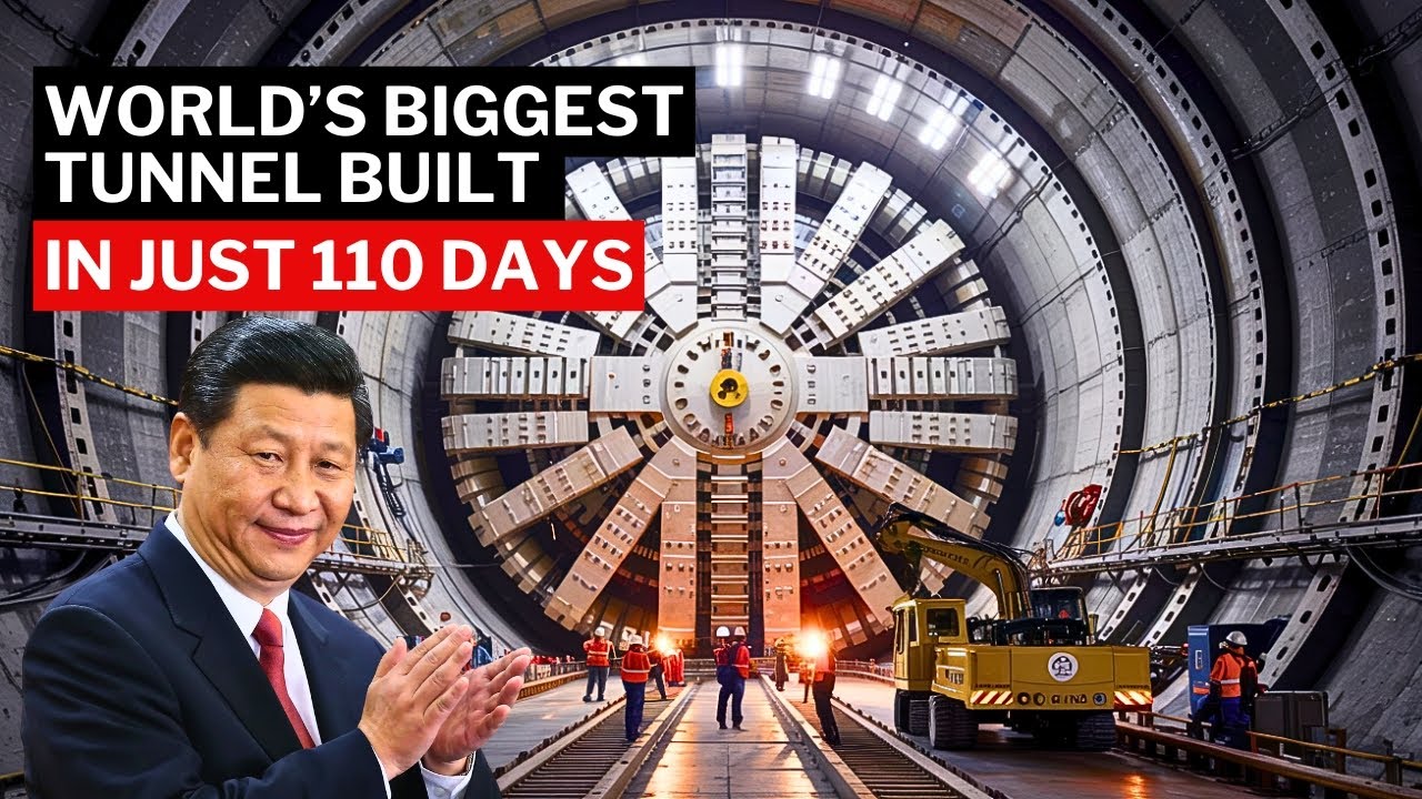 How China Built the World&rsquo;s Largest Underwater Tunnel in Just 110 Days