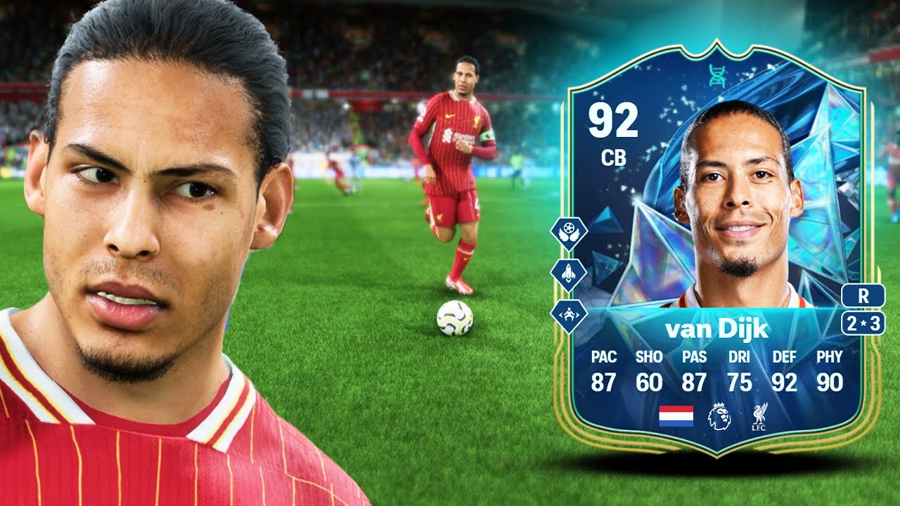 92 O MONSTRO EVOLUTION VAN DIJK PLAYER REVIEW | FC 25 ULTIMATE TEAM
