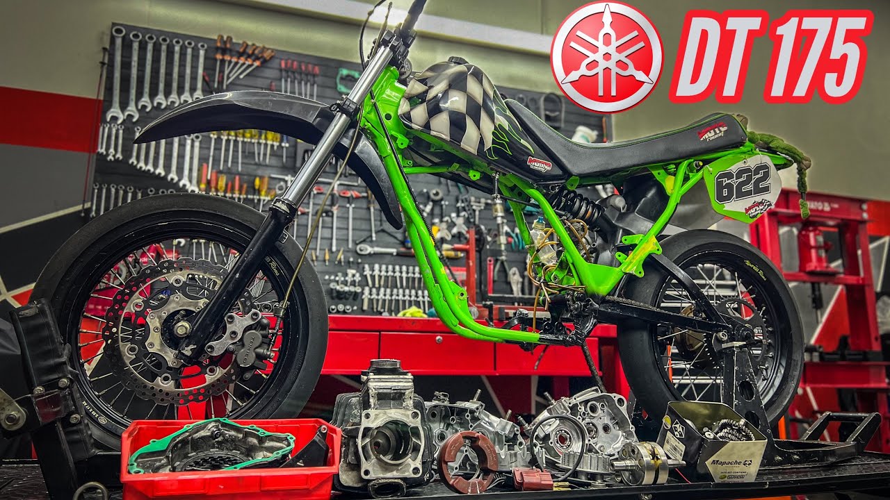 Las Modificaciones de una Yamaha DT 175 de Carreras