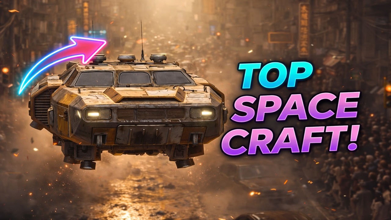 Epic Sci-Fi Spaceships Showcase | Futuristic Space Machines