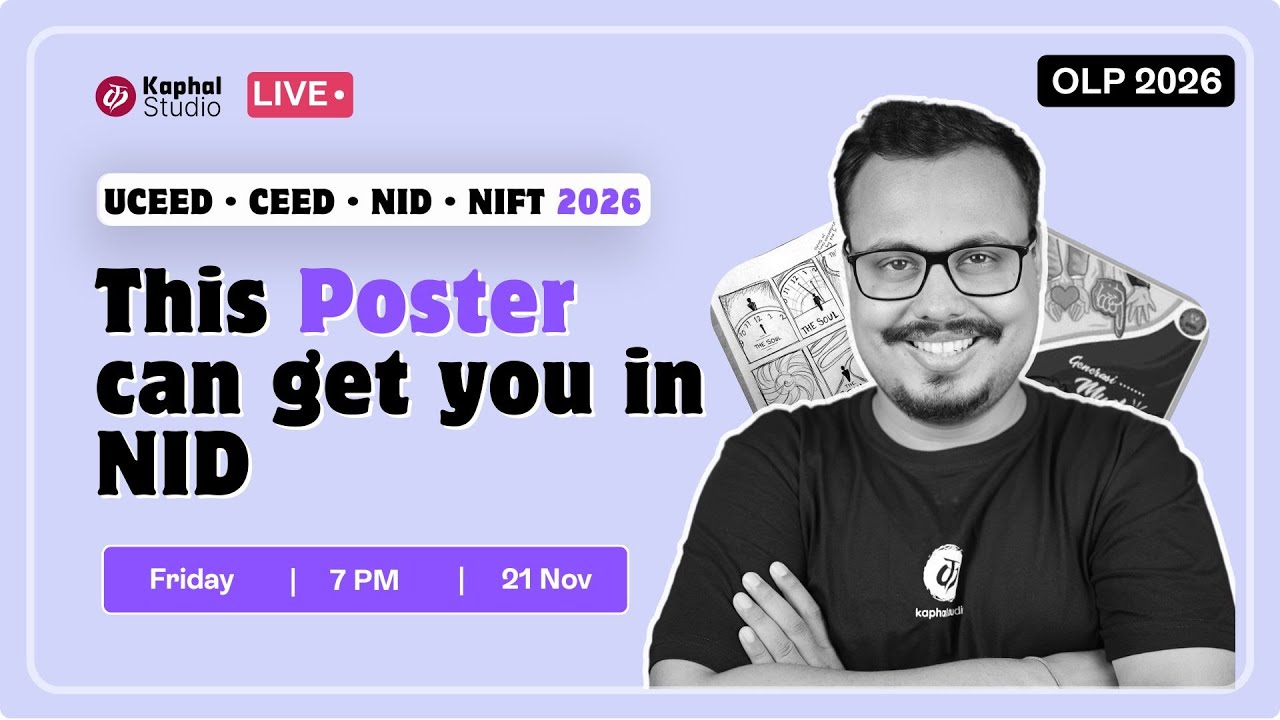 All About Poster Design | NID | CEED | UCEED Design Exams