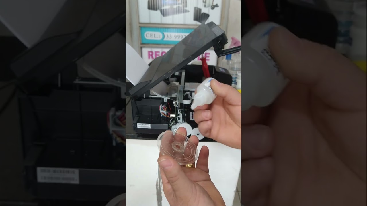 Como Fixar o Disco Encoder solto nas Impressoras Epson Ecotank