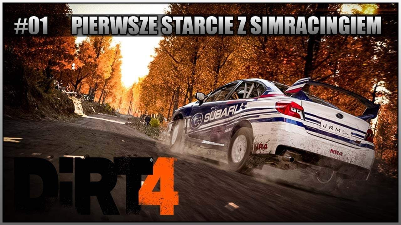 DIRT 4 ||ZONE Simracing|| #01 Pierwsze starcie z Simracingiem