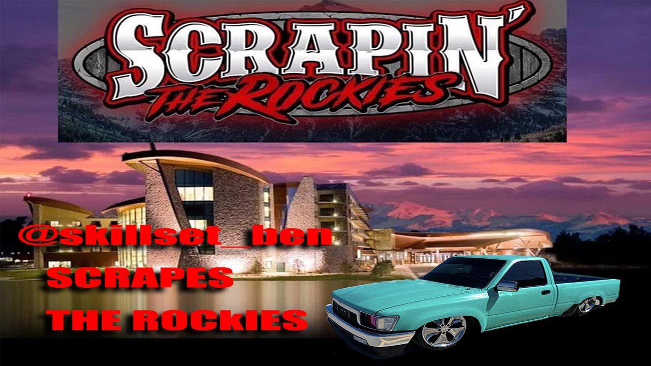 Scraping The Rockies 2023 - Minitrucks and Custom Car Show #bagged #trucks