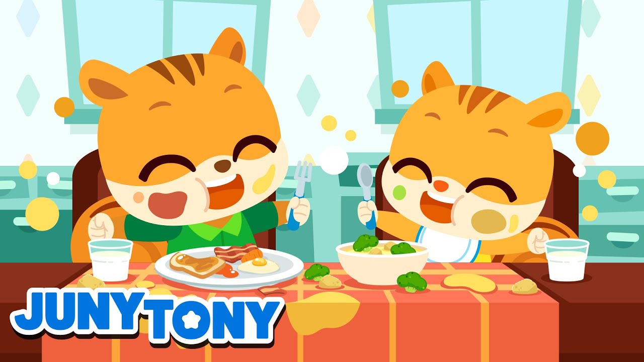 Let&rsquo;s Eat Breakfast | The Most Important Meal of the Day | Healthy Habits | Kids Songs | JunyTony