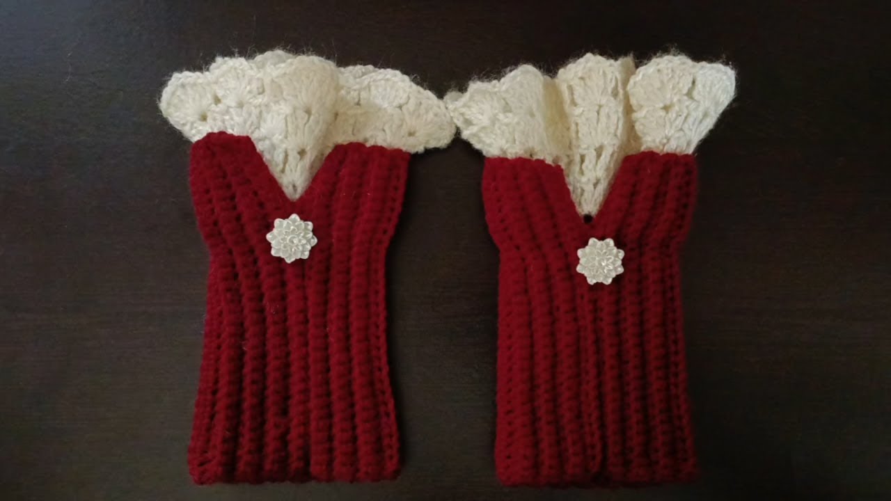 Crochet Victorian Style Vintage Fingerless Gloves 🧤#winter #fashion 