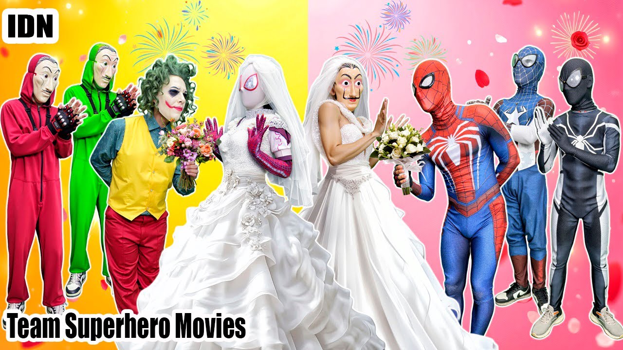 🕷️💍 Menyelamatkan Pengantin Spider-Man dari Joker 😱❤️‍🔥 Cinta Terlarang Joker!