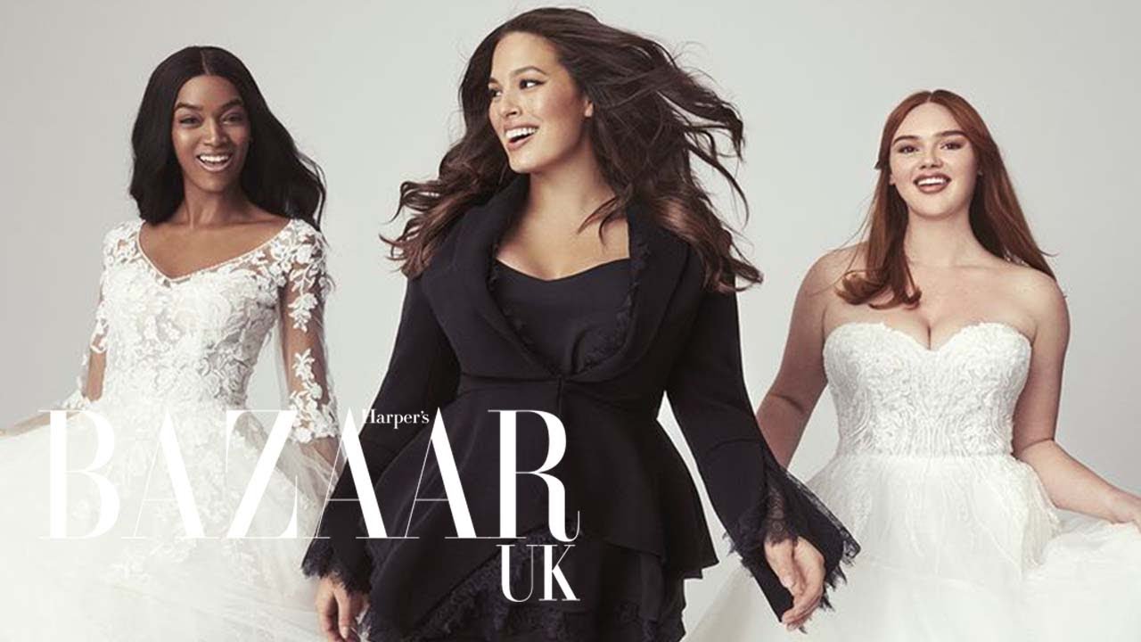 Ashley Graham launches plus-size wedding dress collection