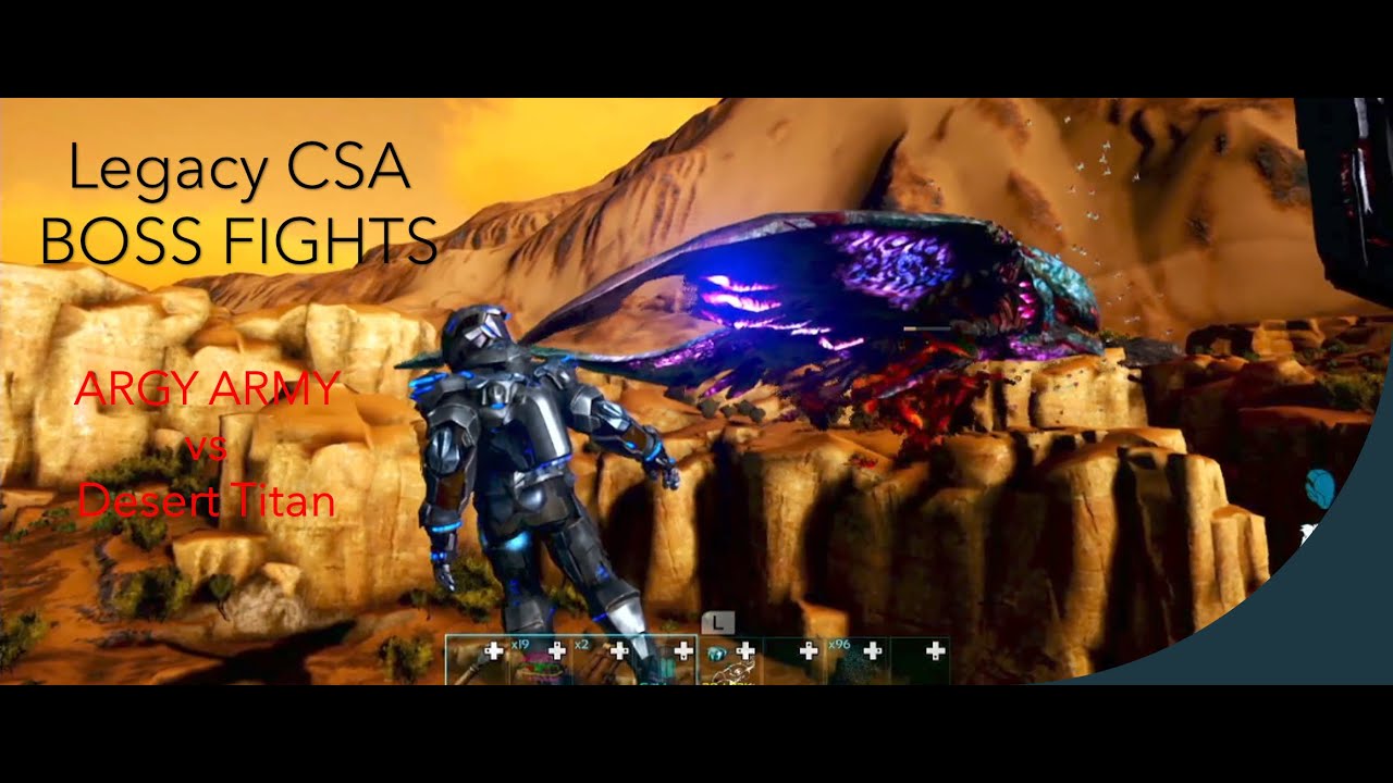 Legacy CSA : Argentavis Army vs Desert Titan