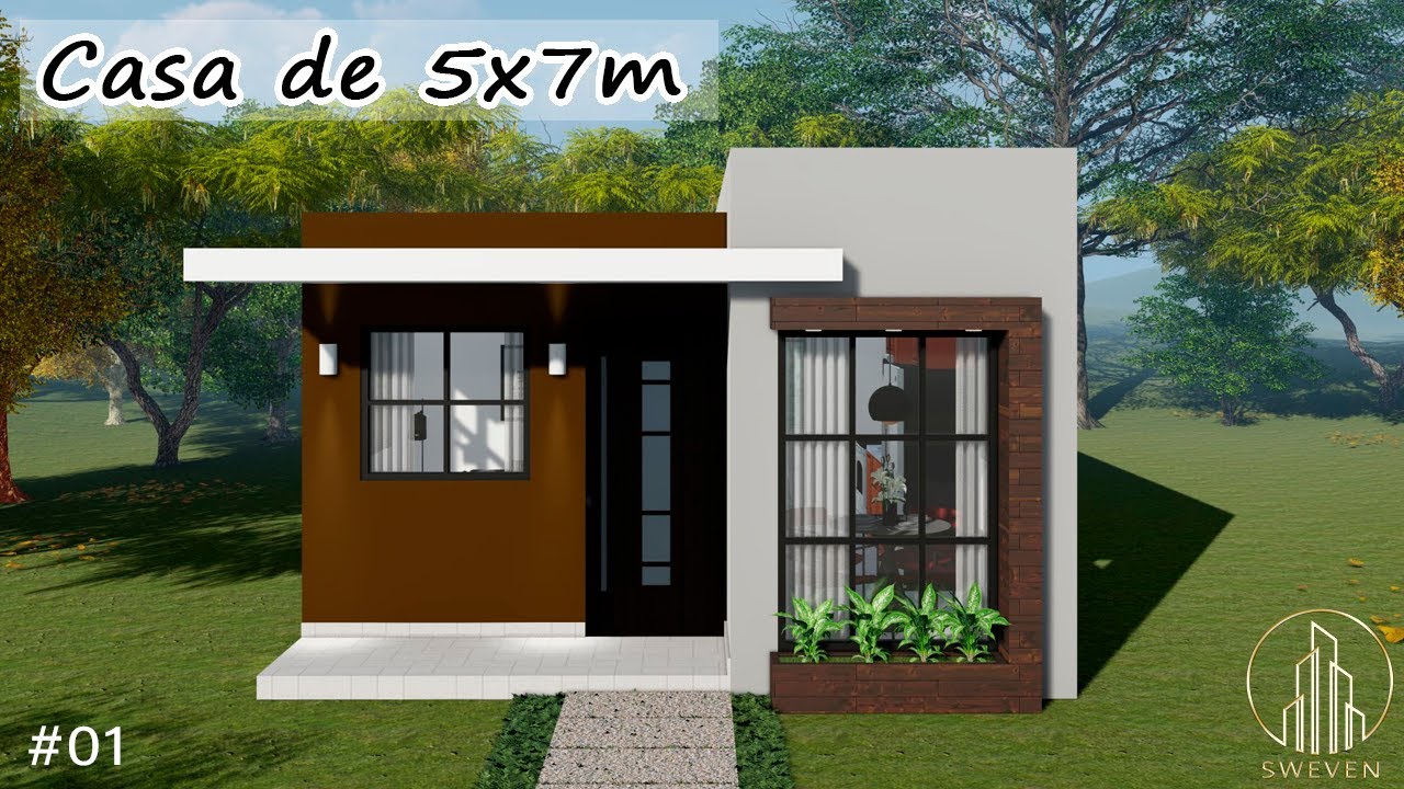 Casa de 5x7 m