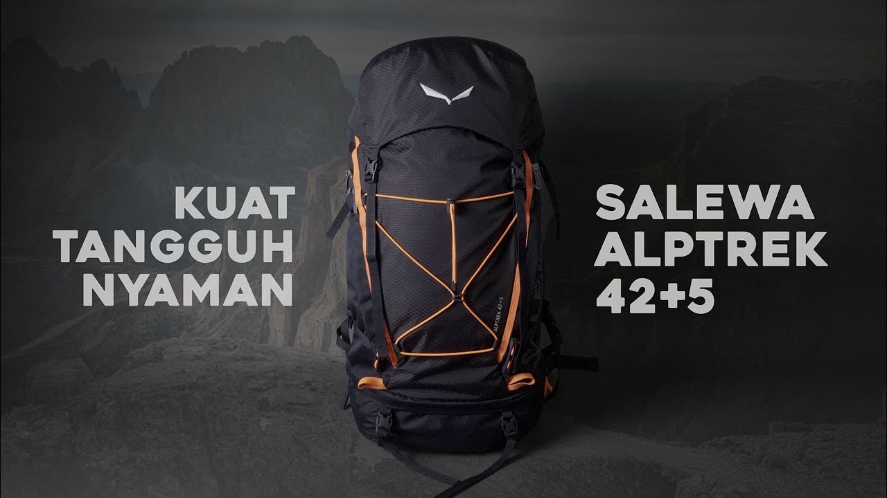 NYAMAN & TANGGUH: Tas Gunung SALEWA ALPTREK 42+5 | Gear Review