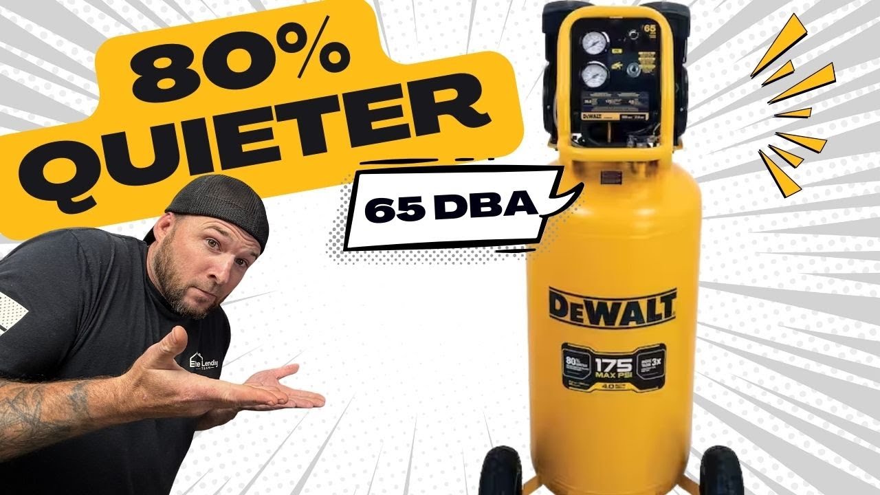 DeWALT 26 Gallon Air Compressor Review &ndash; Is 65 dB Really Quiet?