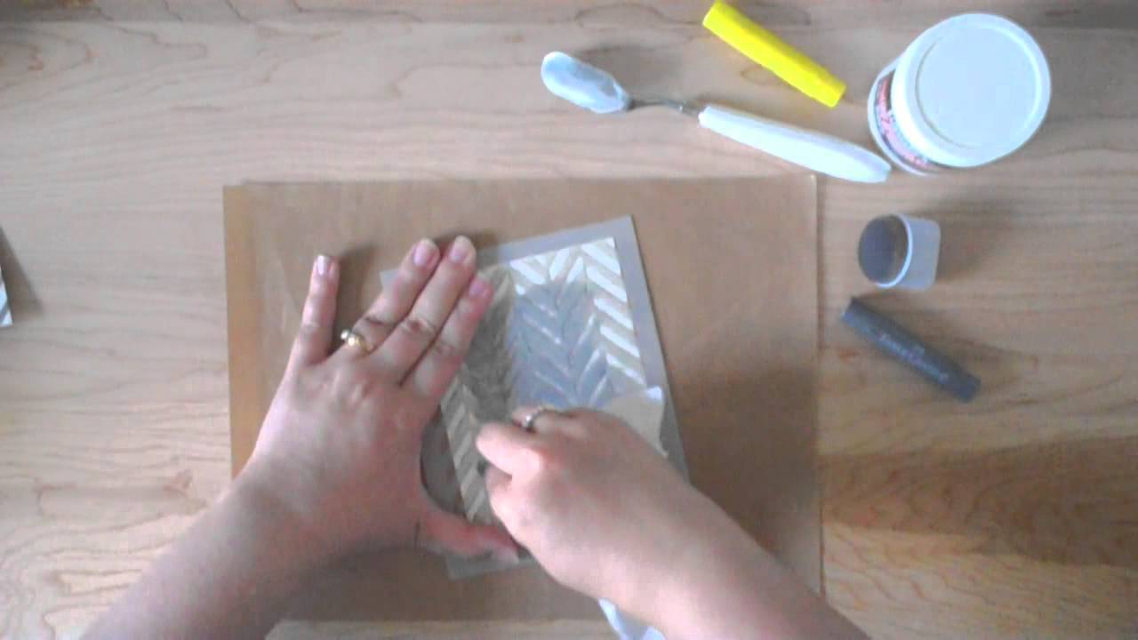 using stencils with Gelatos
