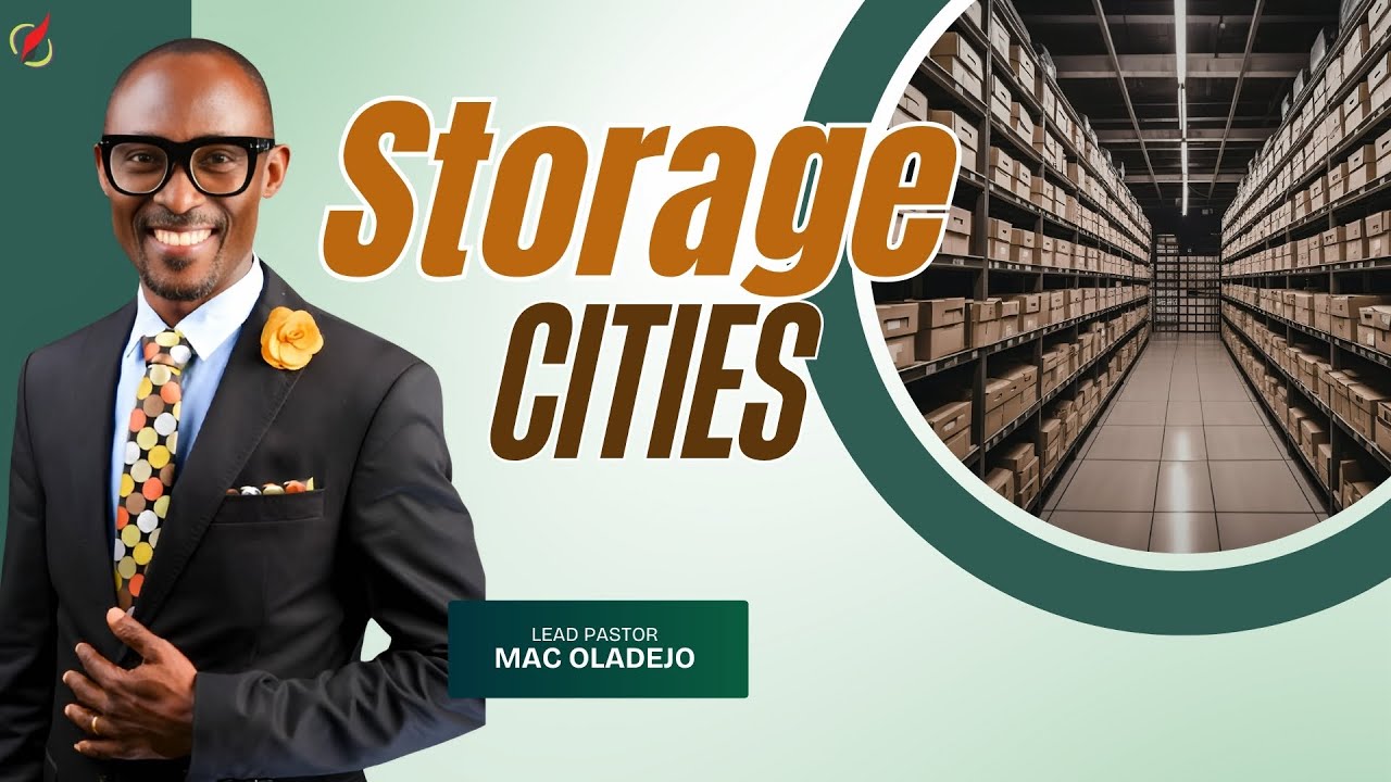 SUNDAY SERVICE | STORAGE CITIES | REV. MAC OLADEJO