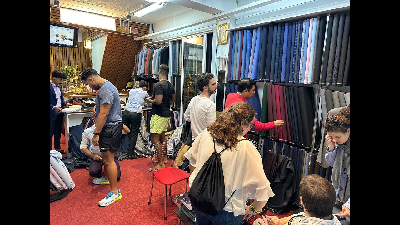 Overseas Tailor for Czech Nejlepsi Krejci v Bangkoku #bespokedesign #suitstyle #fashion #nyc #ger