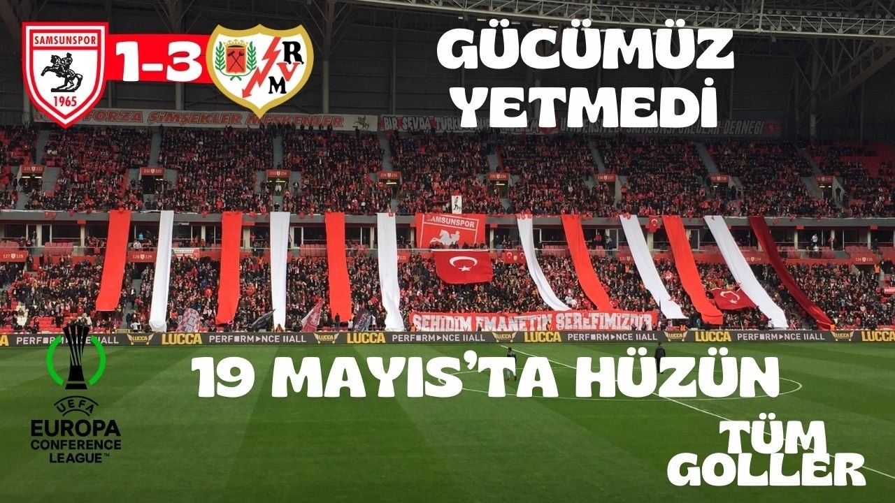 RAYO'YU DEVİREMEDİK ! Samsunspor 1-3 Rayo Vallaecano maçı full tribün özeti TÜM GOLLER
