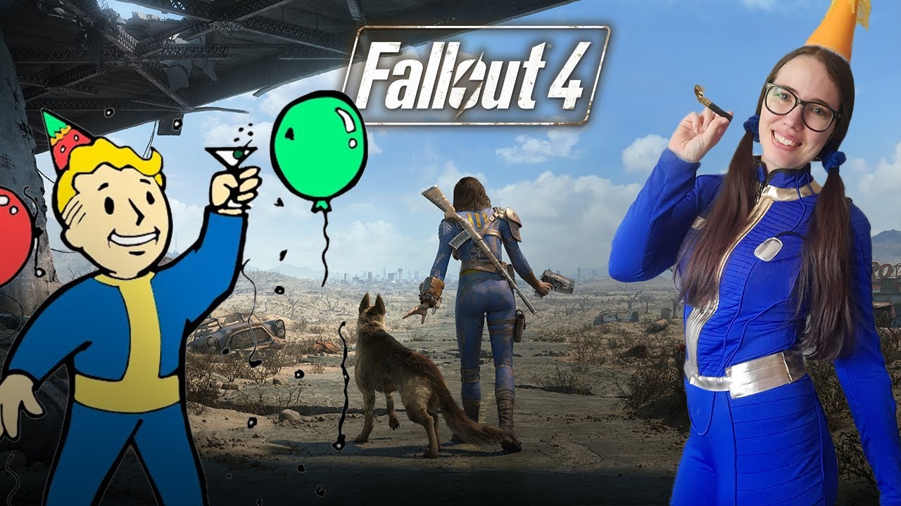 I'm having a Fallout-themed Birthday Party! 🎂💙