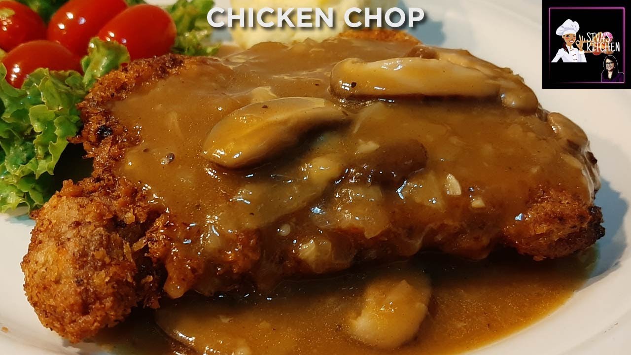 CHICKEN CHOP with homemade black pepper sauce  (Tamil)
