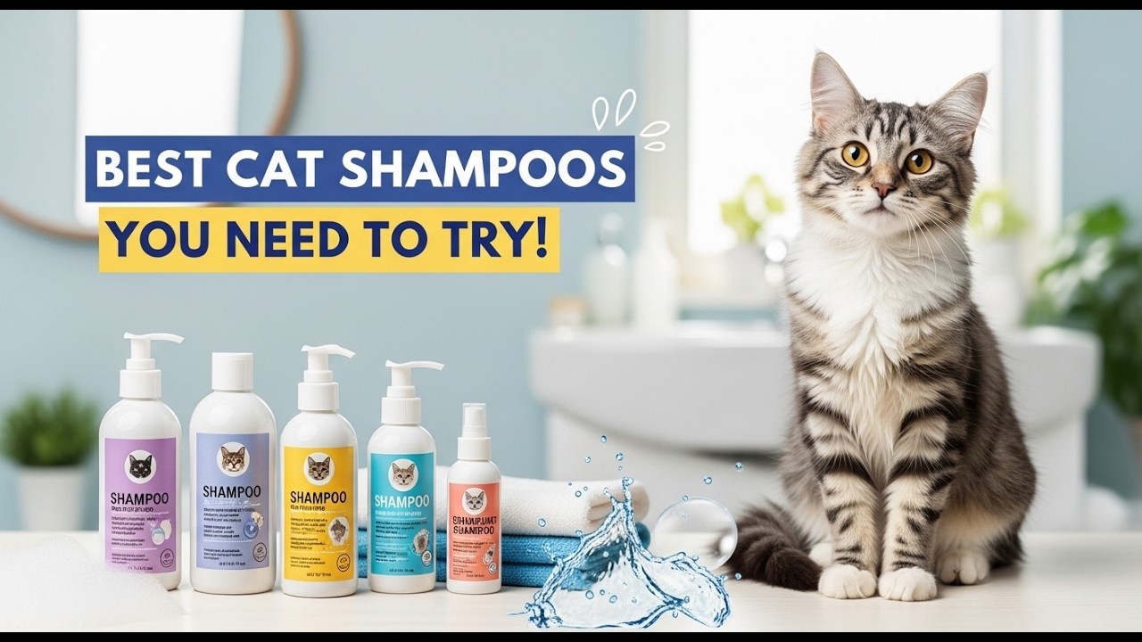 Best Cat Shampoos You Need to Try! 2026 | Stop Using Human Shampoo on Your Cat!