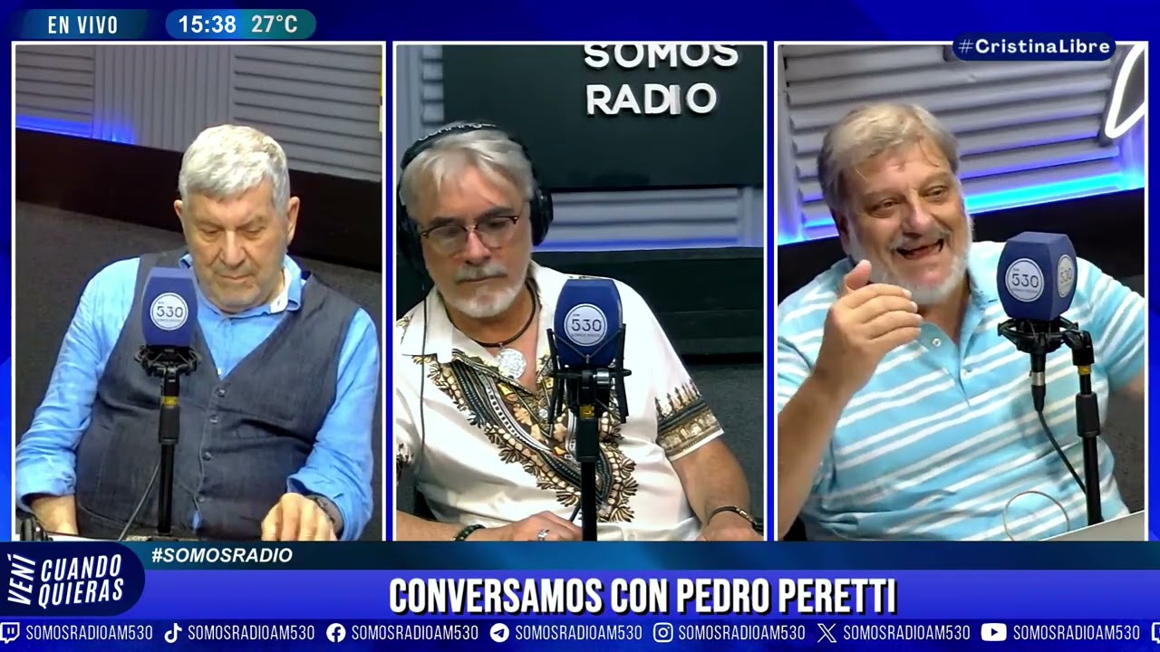 ENTREVISTA CON PEDRO PERETTI - VENÍ CUANDO QUIERAS - AM 530
